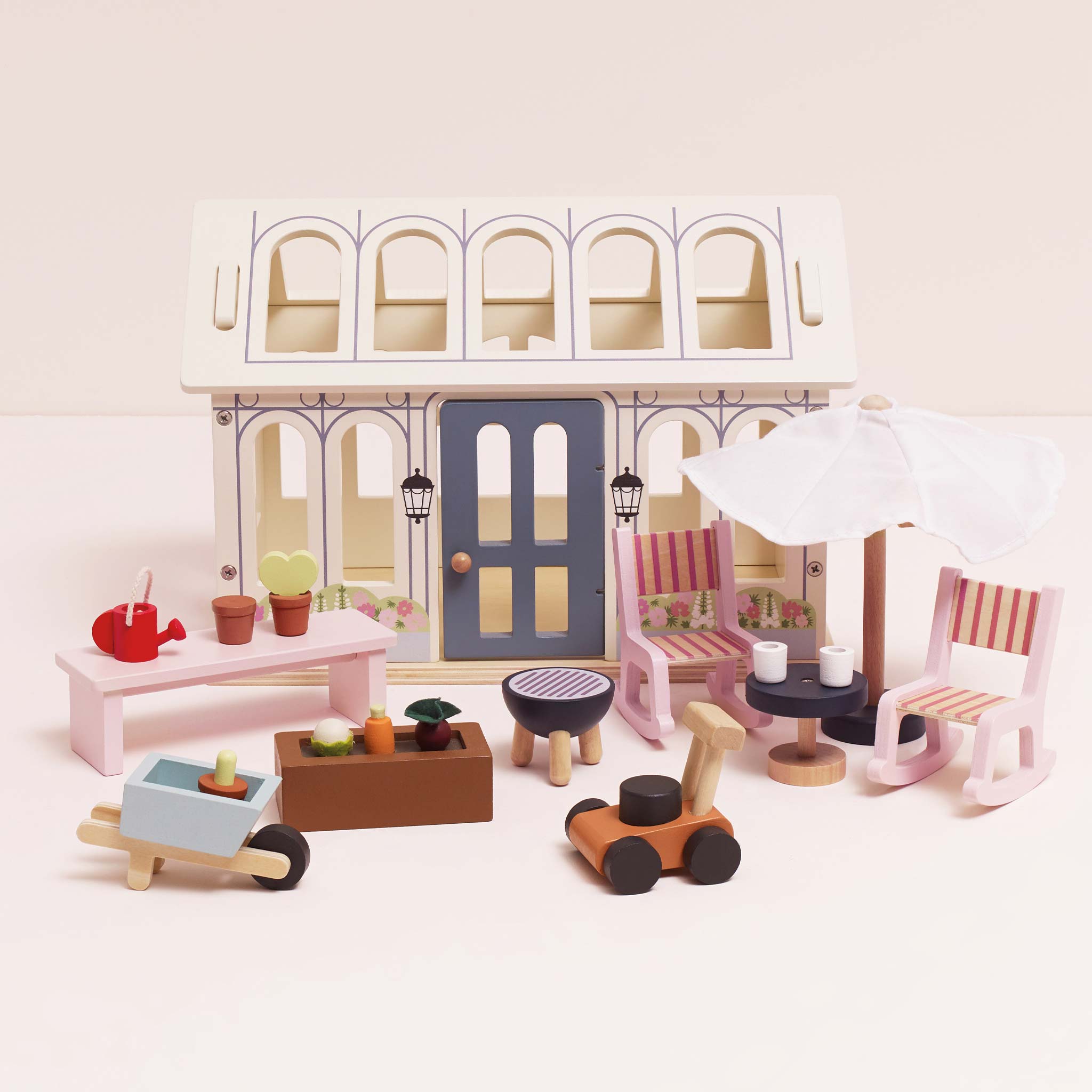 Le Toy Van Dollhouse Conservatory Playset