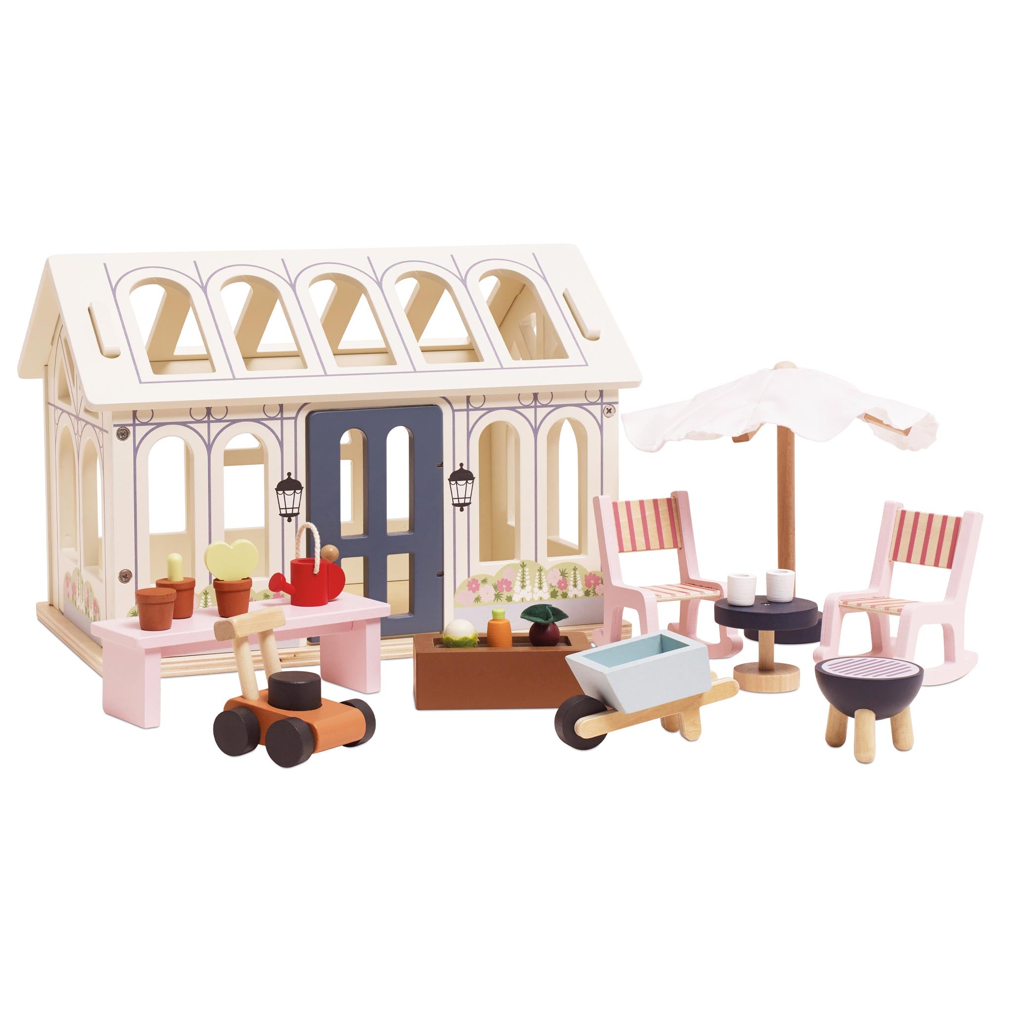 Le Toy Van Dollhouse Conservatory Playset