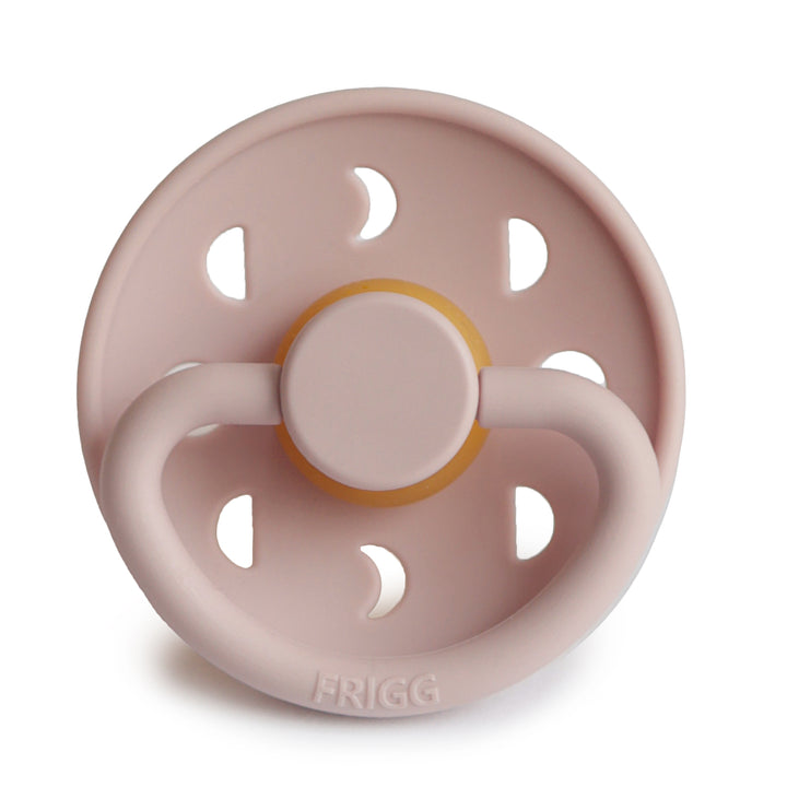 FRIGG Moon Phase Round Latex Pacifier – Blush