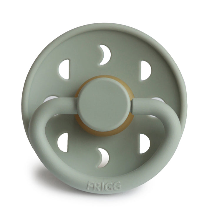 FRIGG Moon Phase Round Latex Pacifier – Sage