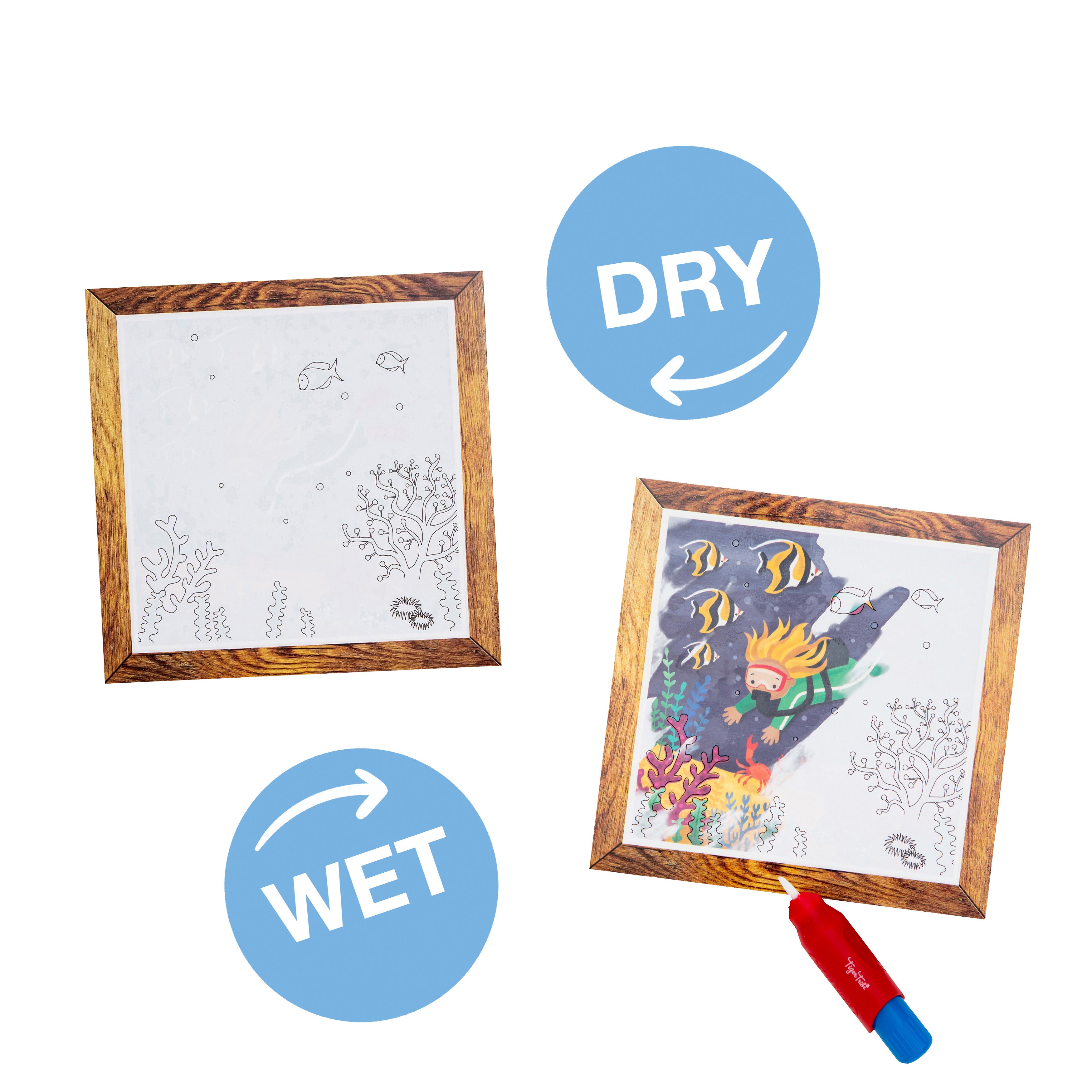 Tiger Tribe Magic Painting World – Ocean