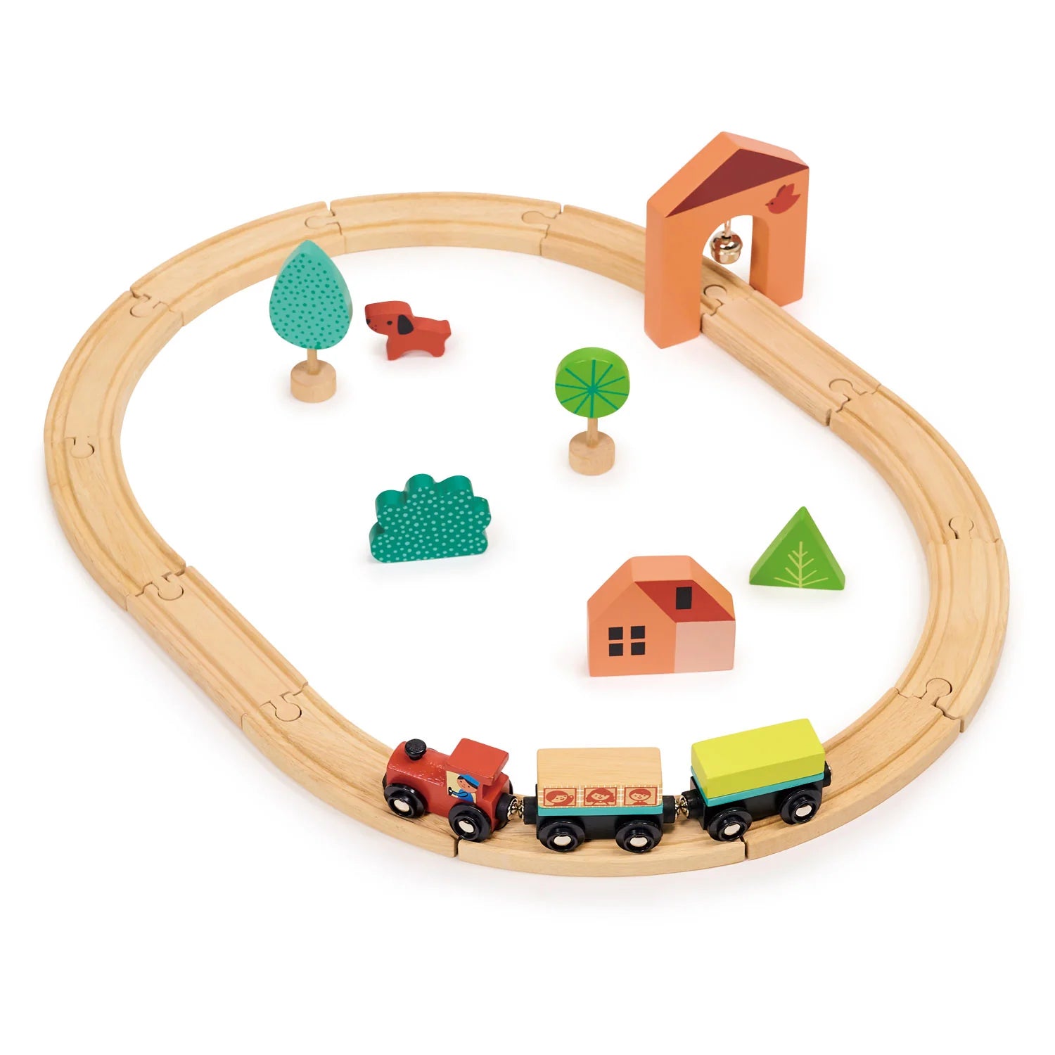 Mentari Toys by Tender Leaf My First Train Set