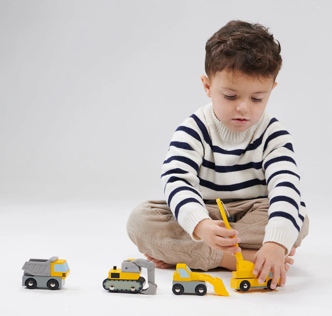 Mentari Toys by Tender Leaf Building Vehicles