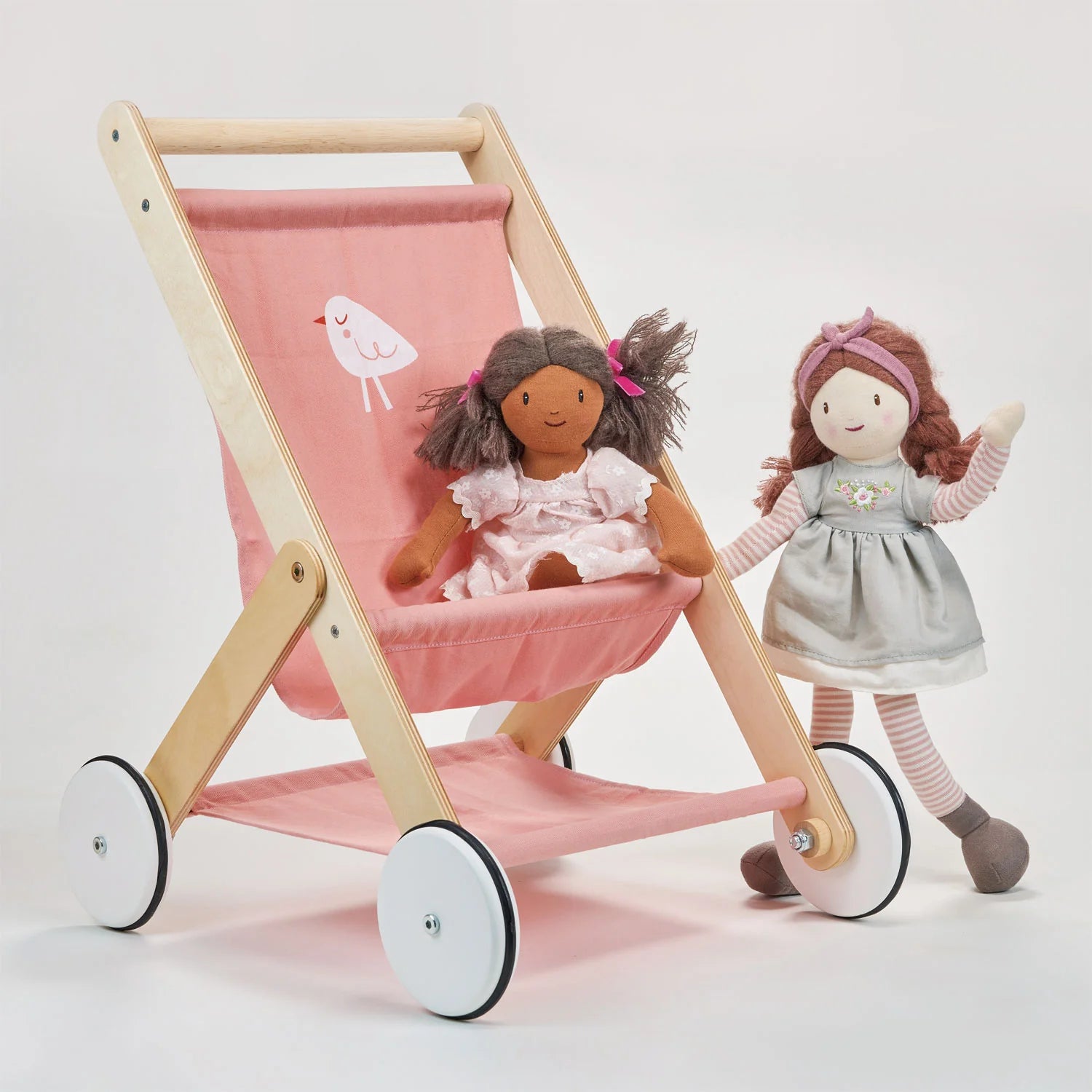 Mentari Toys by Tender Leaf Baby Doll Stroller