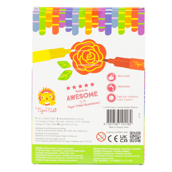 Tiger Tribe Colour Change Magic Markers