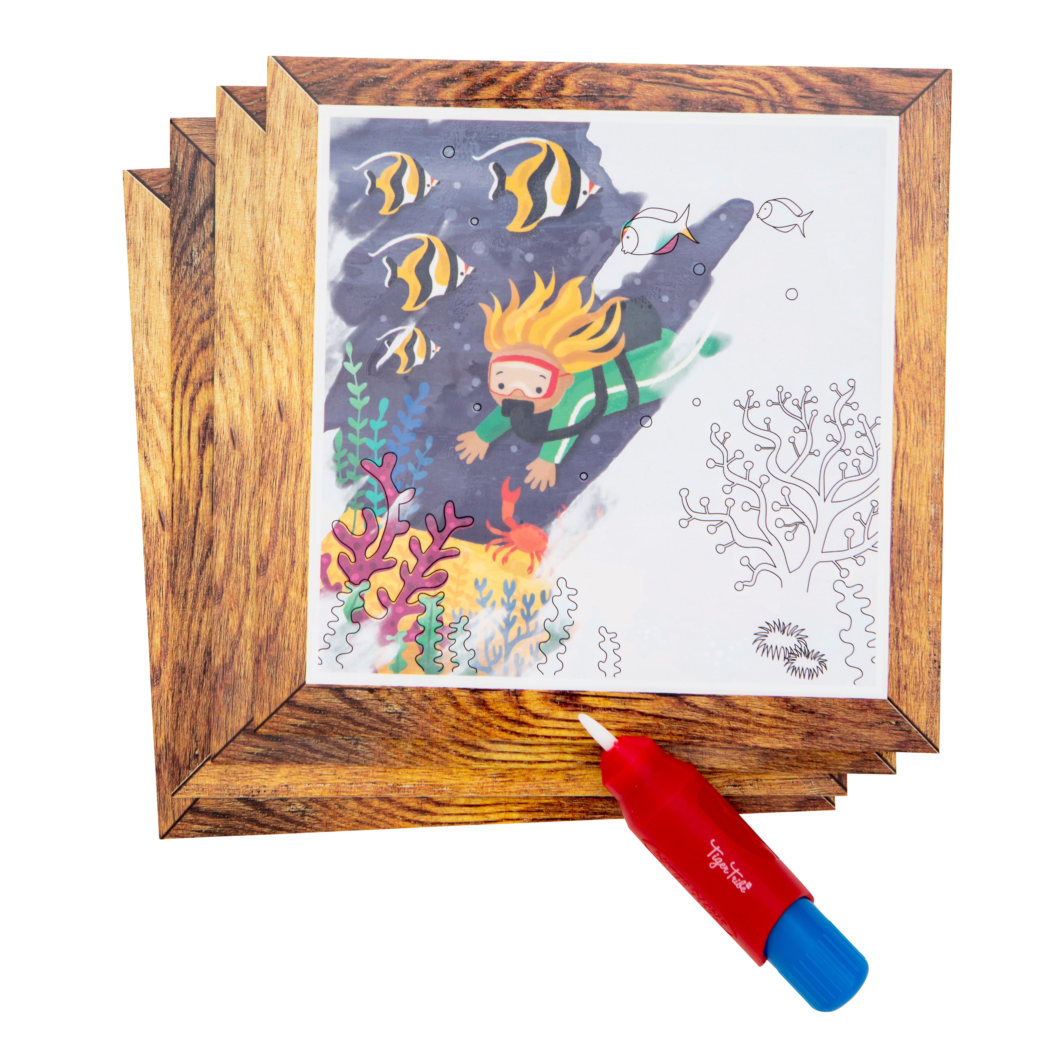 Tiger Tribe Magic Painting World – Ocean