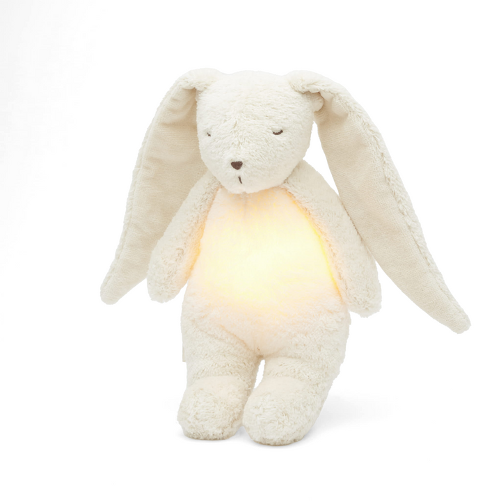 Moonie® Organic Humming Bunny with Lamp – Polar