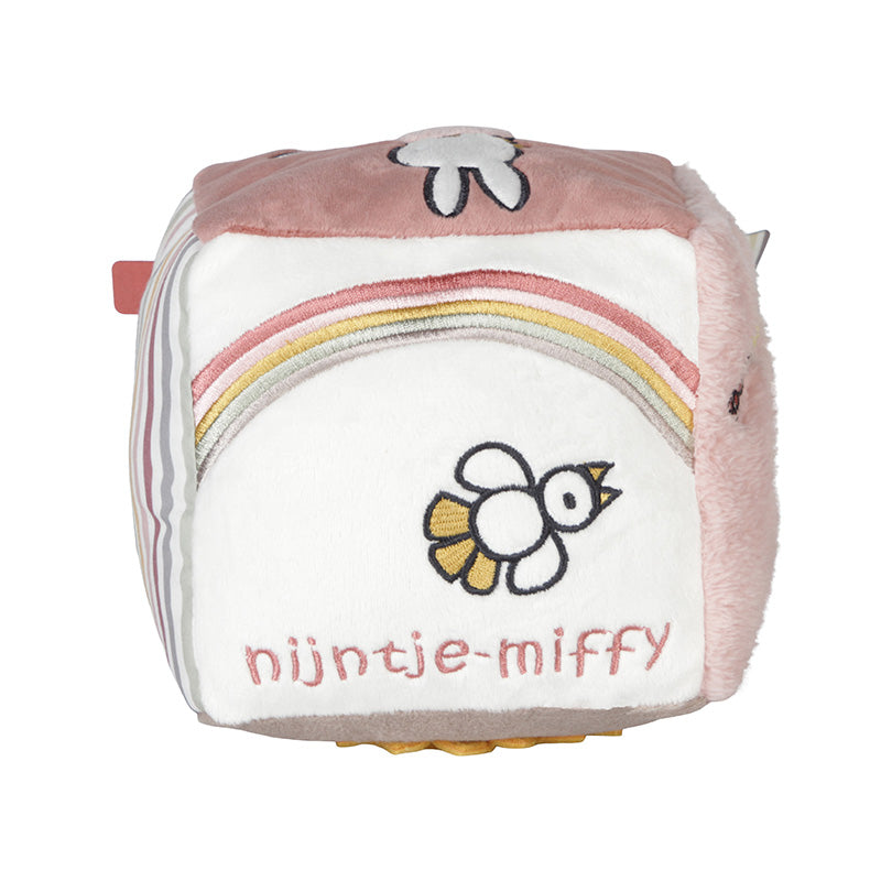 Little Dutch x Miffy Fluffy Activity Cube – Pink