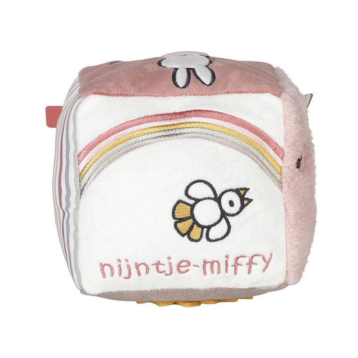 Little Dutch x Miffy Fluffy Activity Cube – Pink