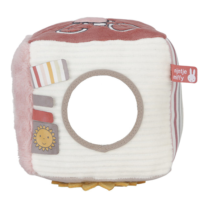 Little Dutch x Miffy Fluffy Activity Cube – Pink