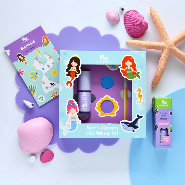 No Nasties Kids Natural Play Makeup Set – Mermaid Dreams