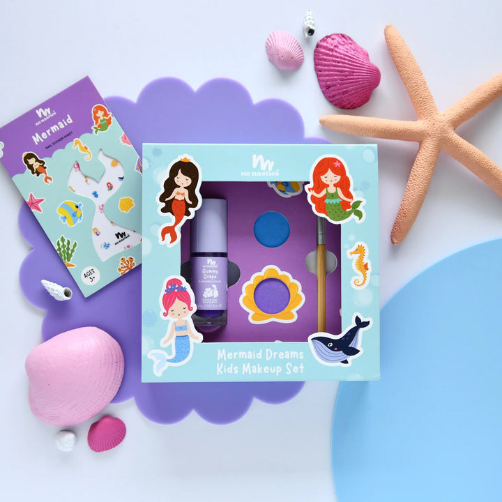 No Nasties Kids Natural Play Makeup Set – Mermaid Dreams