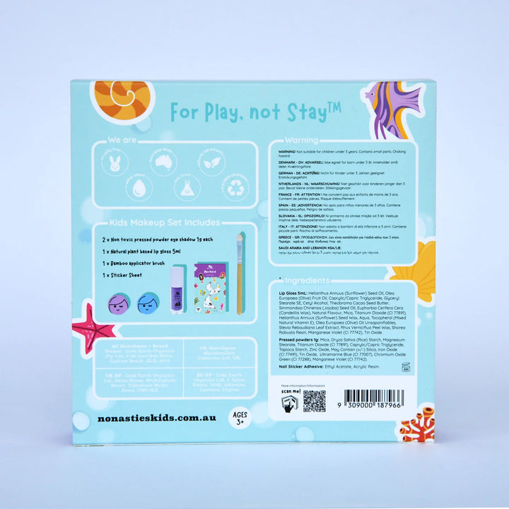 No Nasties Kids Natural Play Makeup Set – Mermaid Dreams