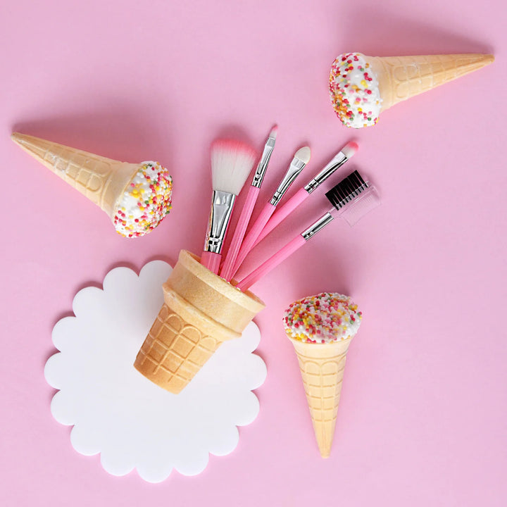No Nasties Kids Mini Makeup Brush Set