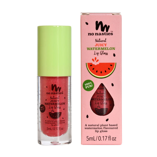 No Nasties Kids Lip Gloss Wand – Juicy Watermelon