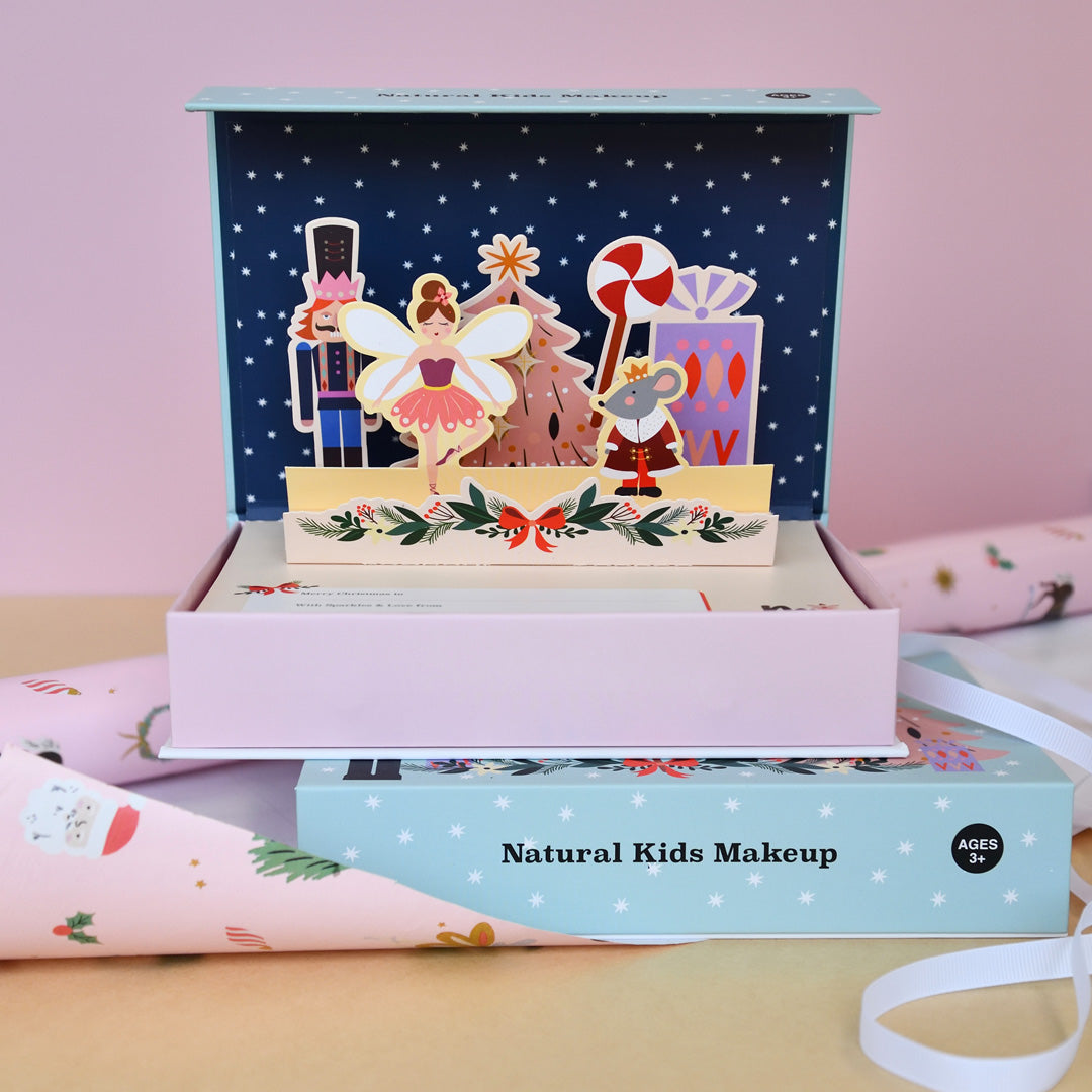 No Nasties Kids Natural Play Makeup Set – Christmas Pop-Up