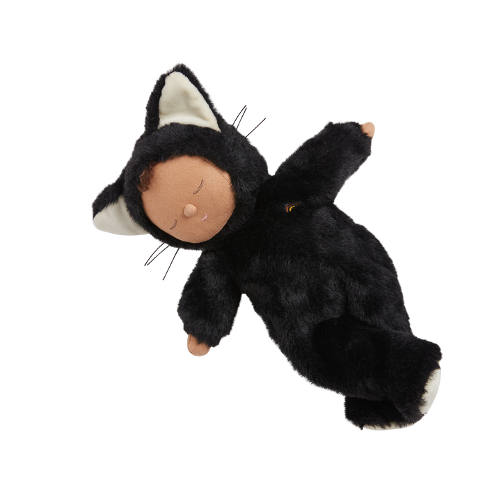 Olli Ella Cozy Dinkum Doll – Black Cat Nox