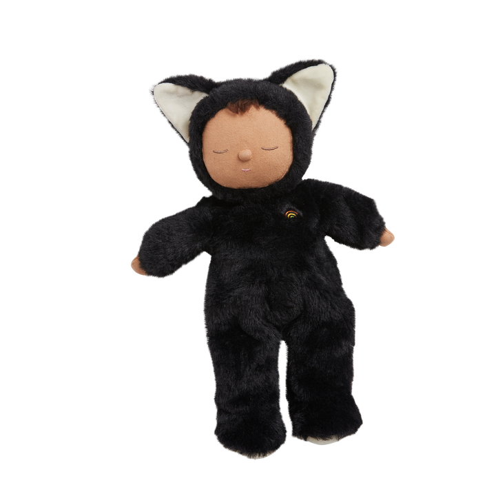 Olli Ella Cozy Dinkum Doll – Black Cat Nox
