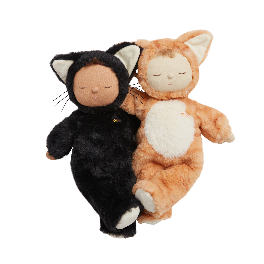 Olli Ella Cozy Dinkum Doll – Black Cat Nox