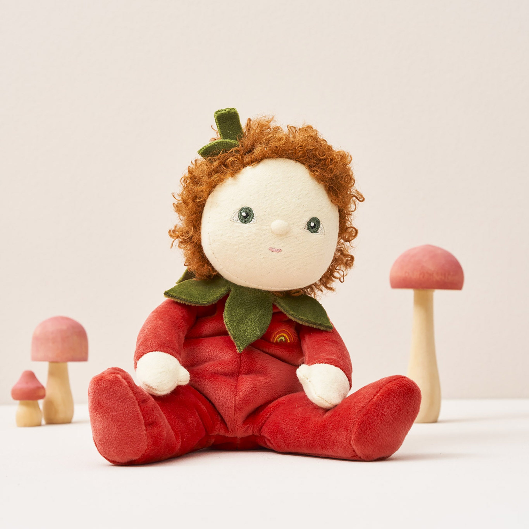 Olli Ella Dinky Dinkum Doll – Polly Poinsettia