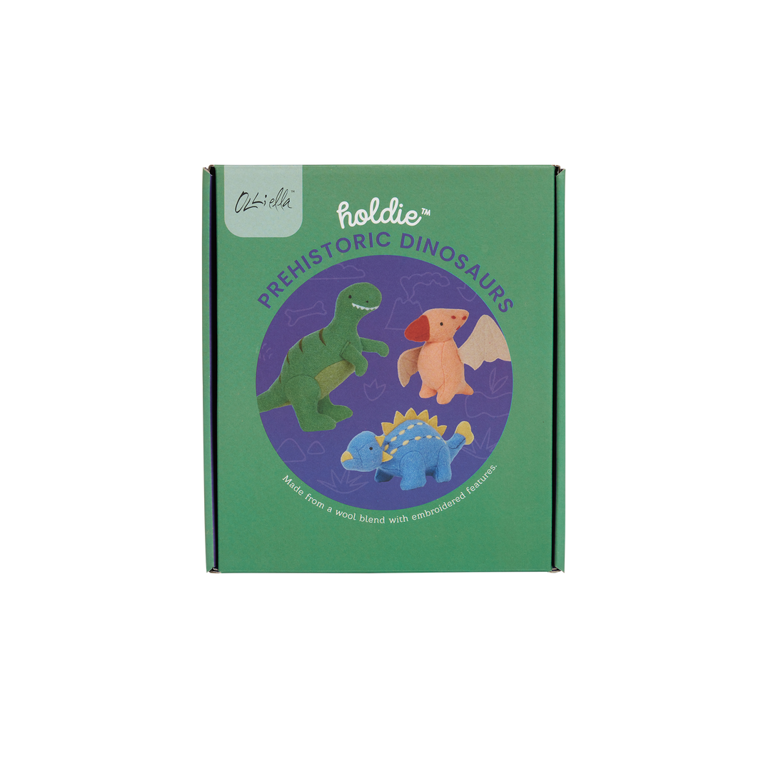 Olli Ella Holdie Set – Prehistoric Animals