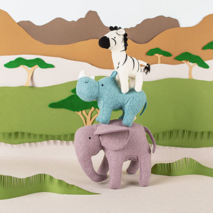 Olli Ella Holdie Set – Safari Animals