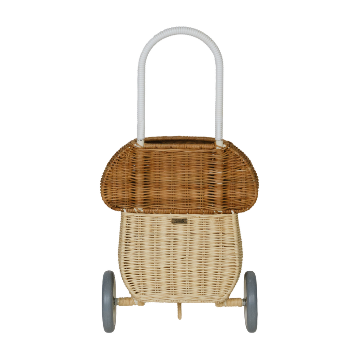 Olli Ella Rattan Mushroom Luggy – Natural