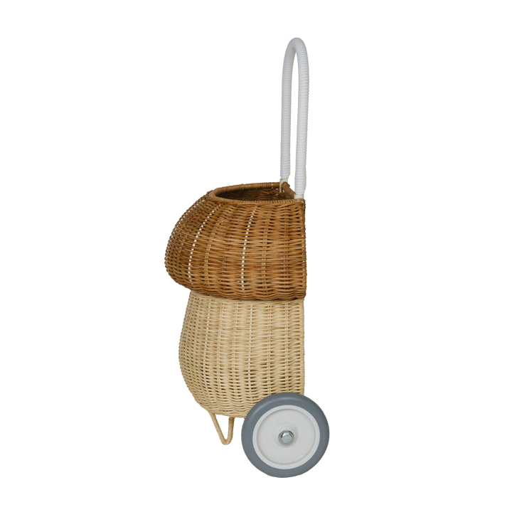 Olli Ella Rattan Mushroom Luggy – Natural