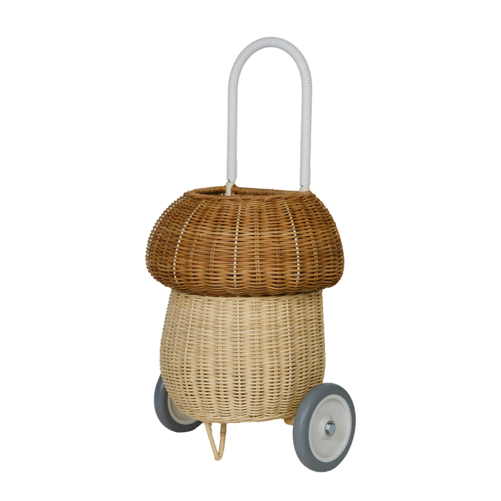 Olli Ella Rattan Mushroom Luggy – Natural