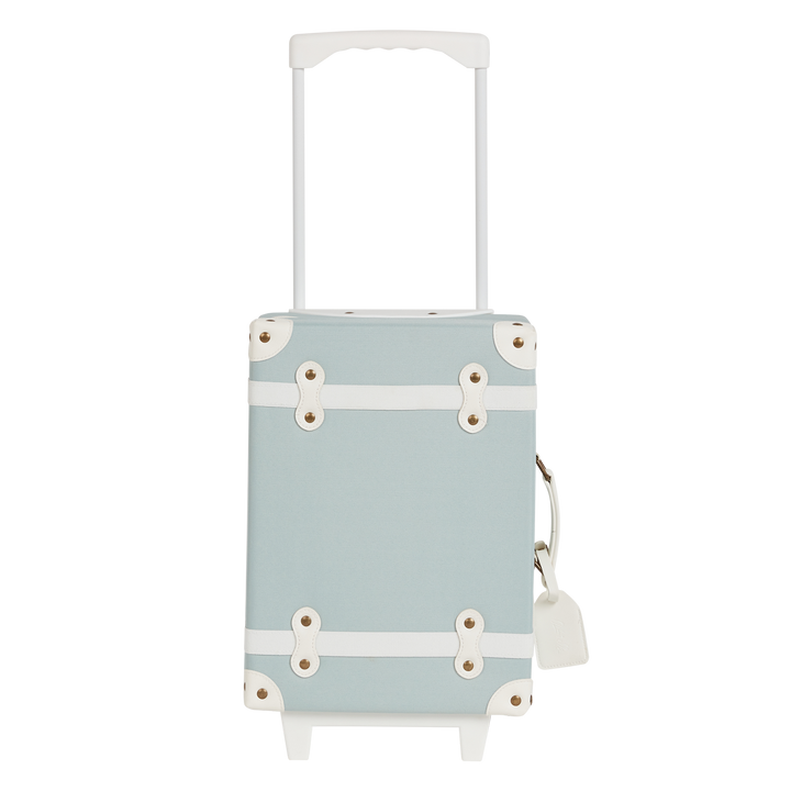 Olli Ella See-Ya Suitcase – Steel Blue