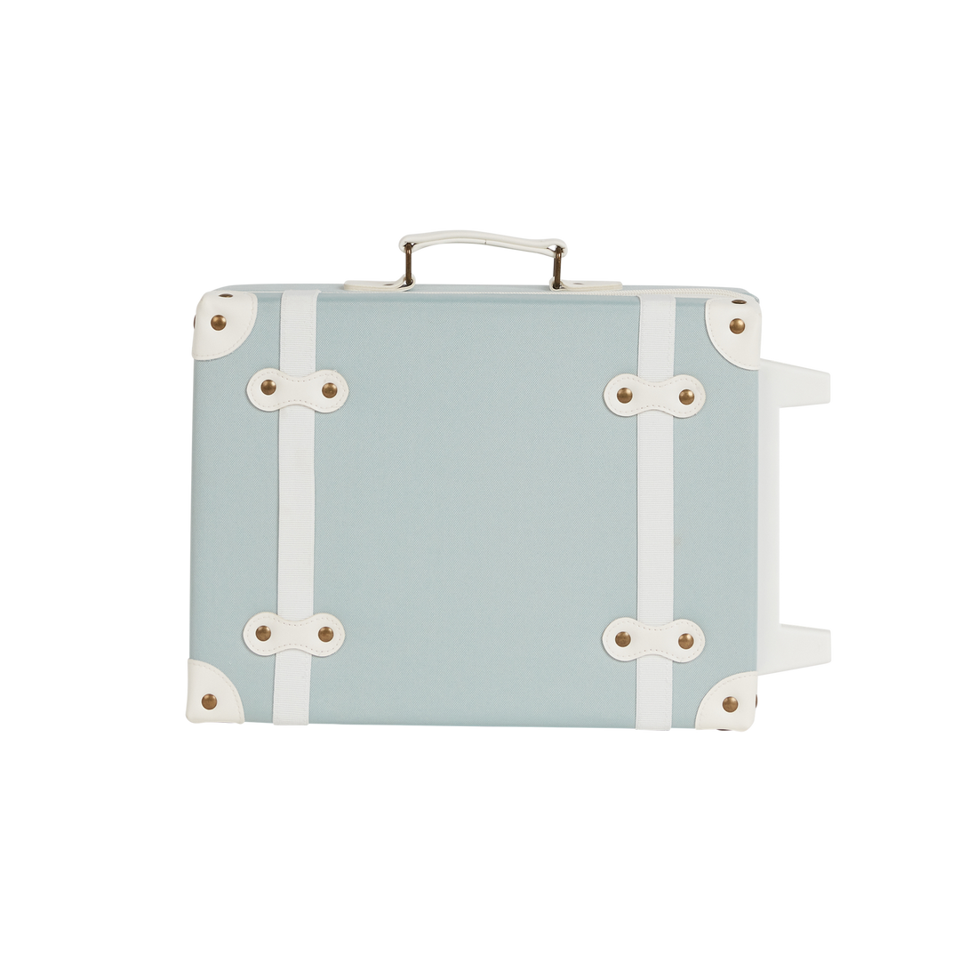 Olli Ella See-Ya Suitcase – Steel Blue
