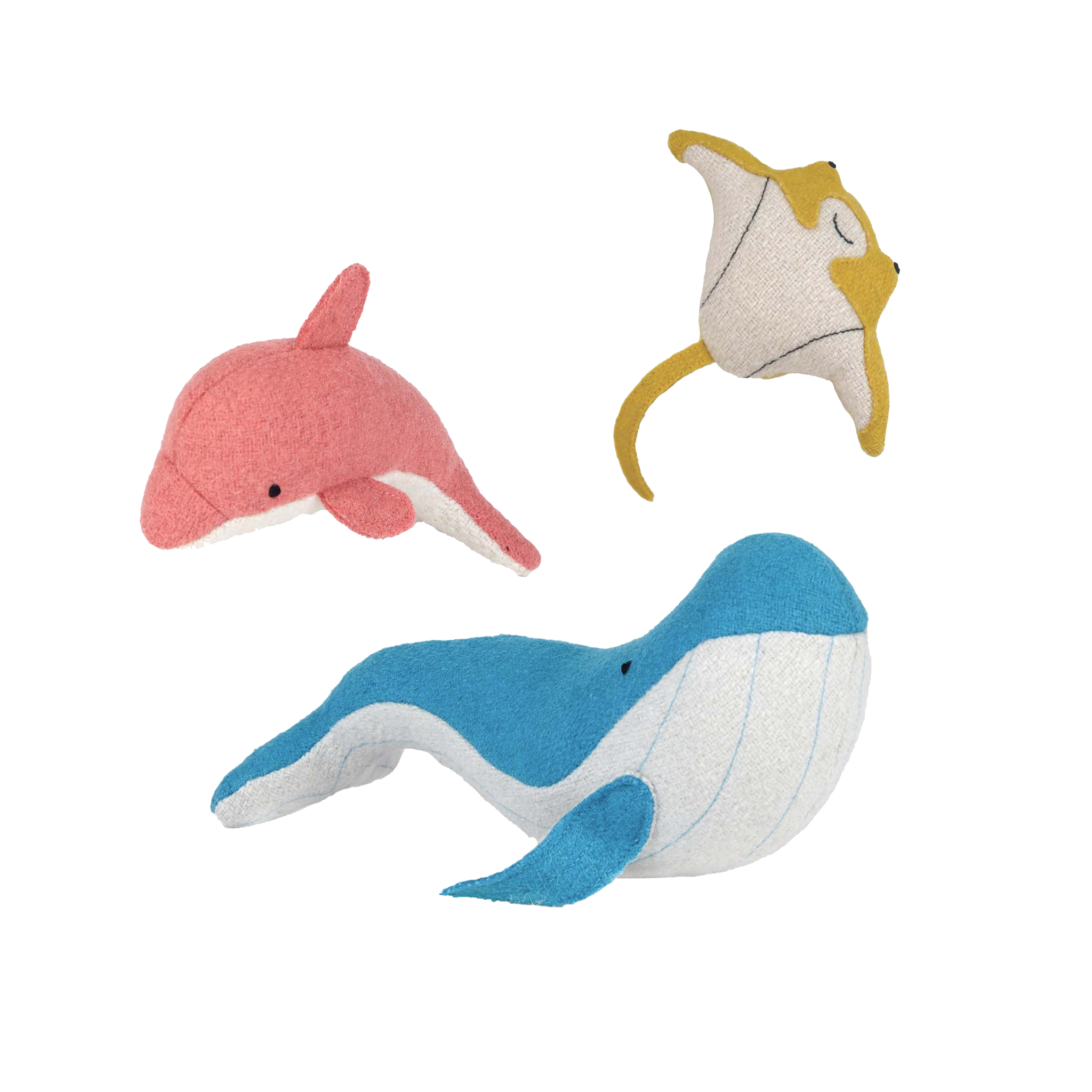 Olli Ella Holdie Set – Ocean Animals