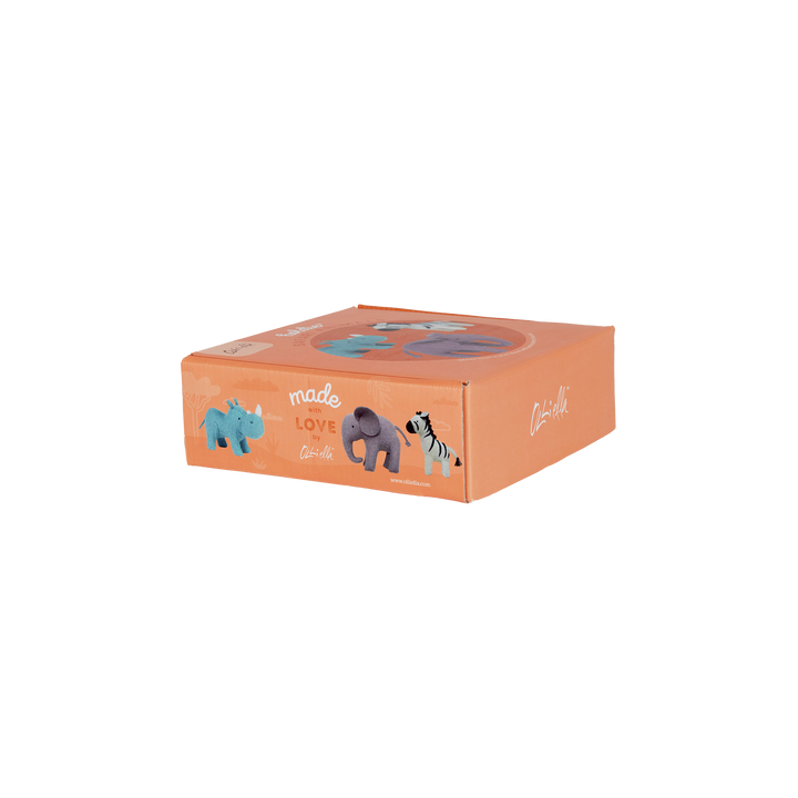 Olli Ella Holdie Set – Safari Animals