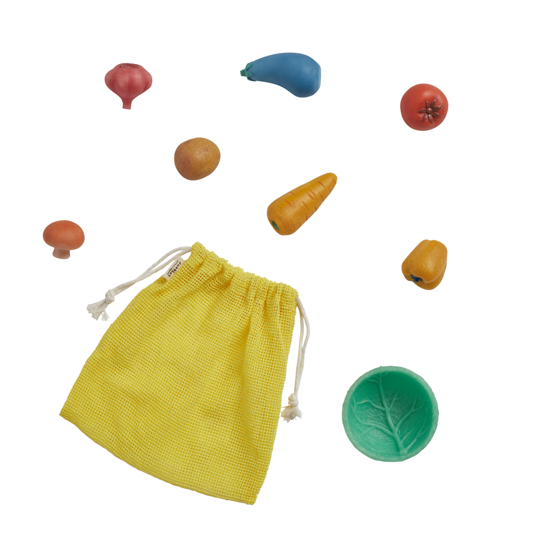 Olli Ella Tubbles Sensory Stones – Vibrant Veggies