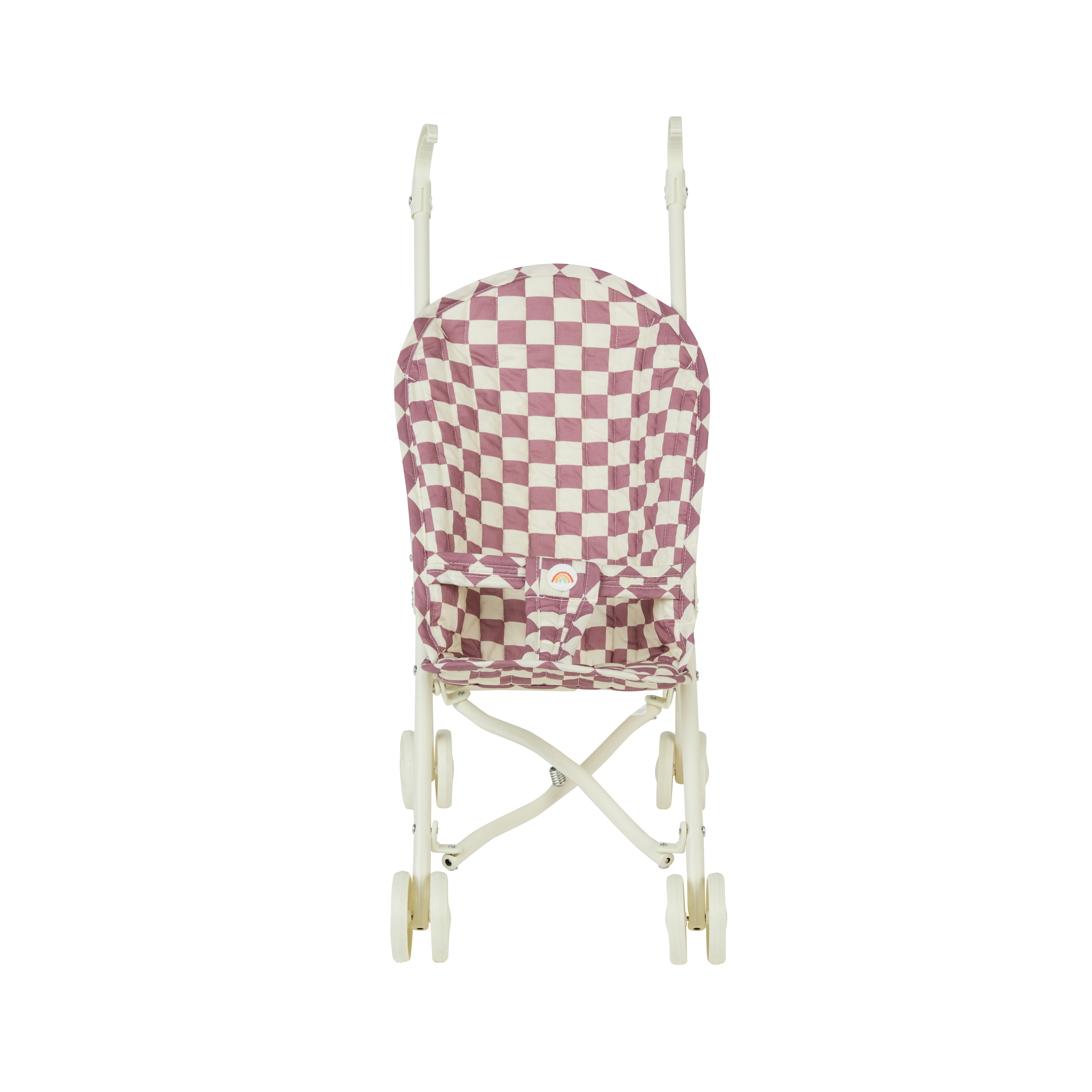 Olli Ella Sollie Stroller – Plum Check