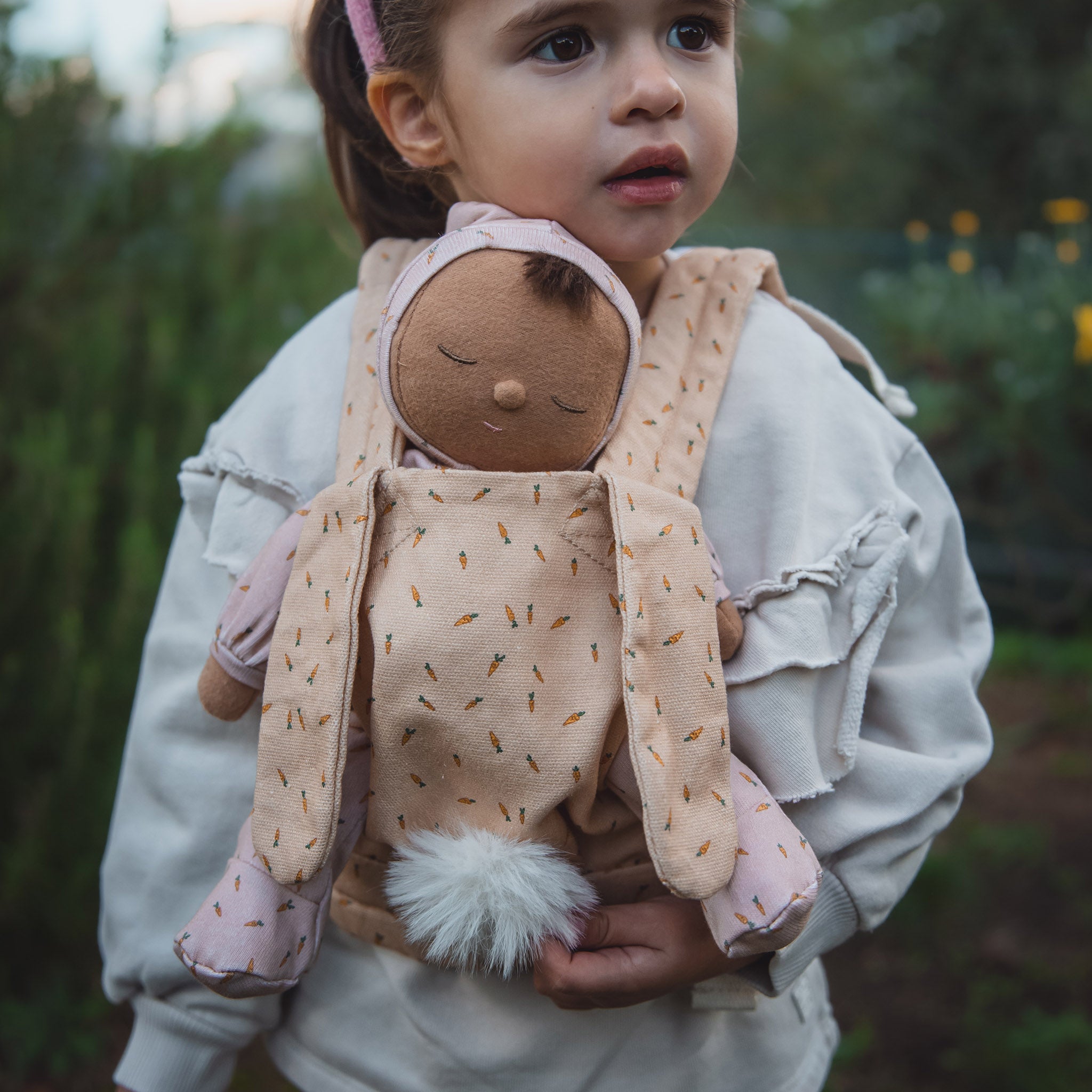 Olli Ella Dinkum Doll Cottontail Carrier – Hopscotch