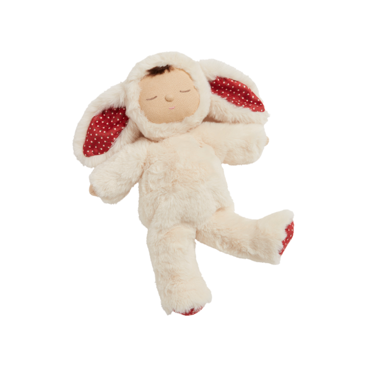 Olli Ella Cozy Dinkum Doll – Festive Bunny Twiggy