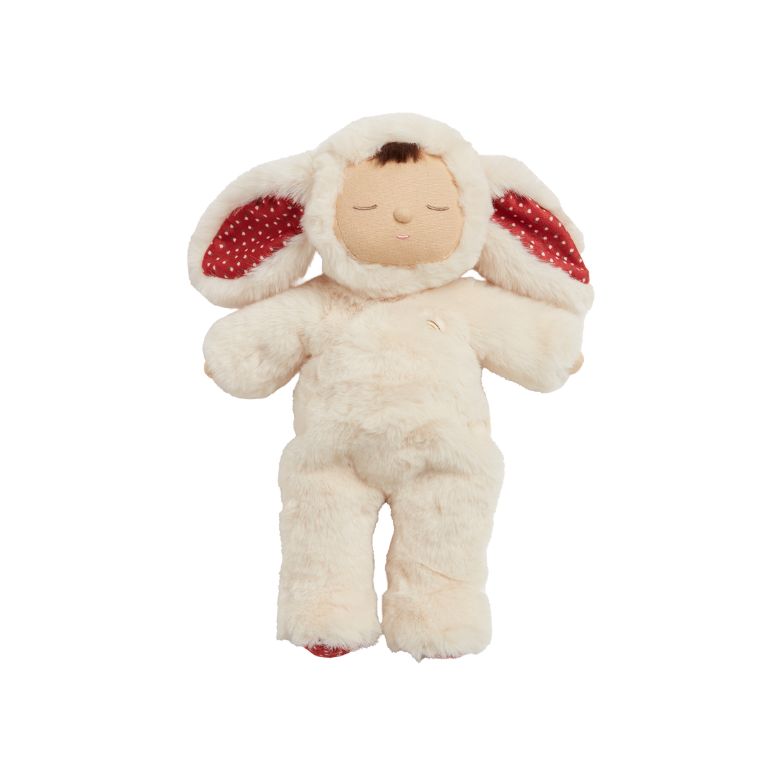 Olli Ella Cozy Dinkum Doll – Festive Bunny Twiggy