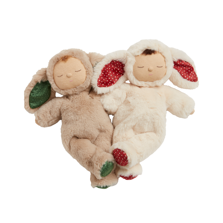 Olli Ella Cozy Dinkum Doll – Festive Bunny Twiggy