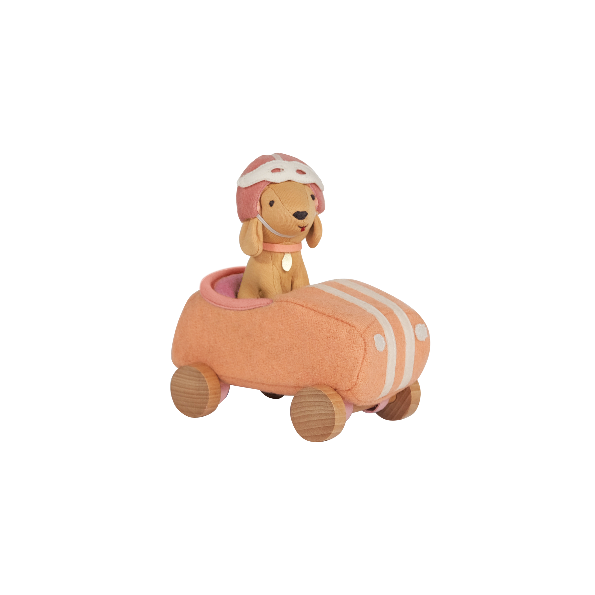 Olli Ella Holdie Dog-Go Racer Girl – Pink