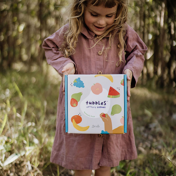 Olli Ella Tubbles Sensory Stones – Fantastic Fruit