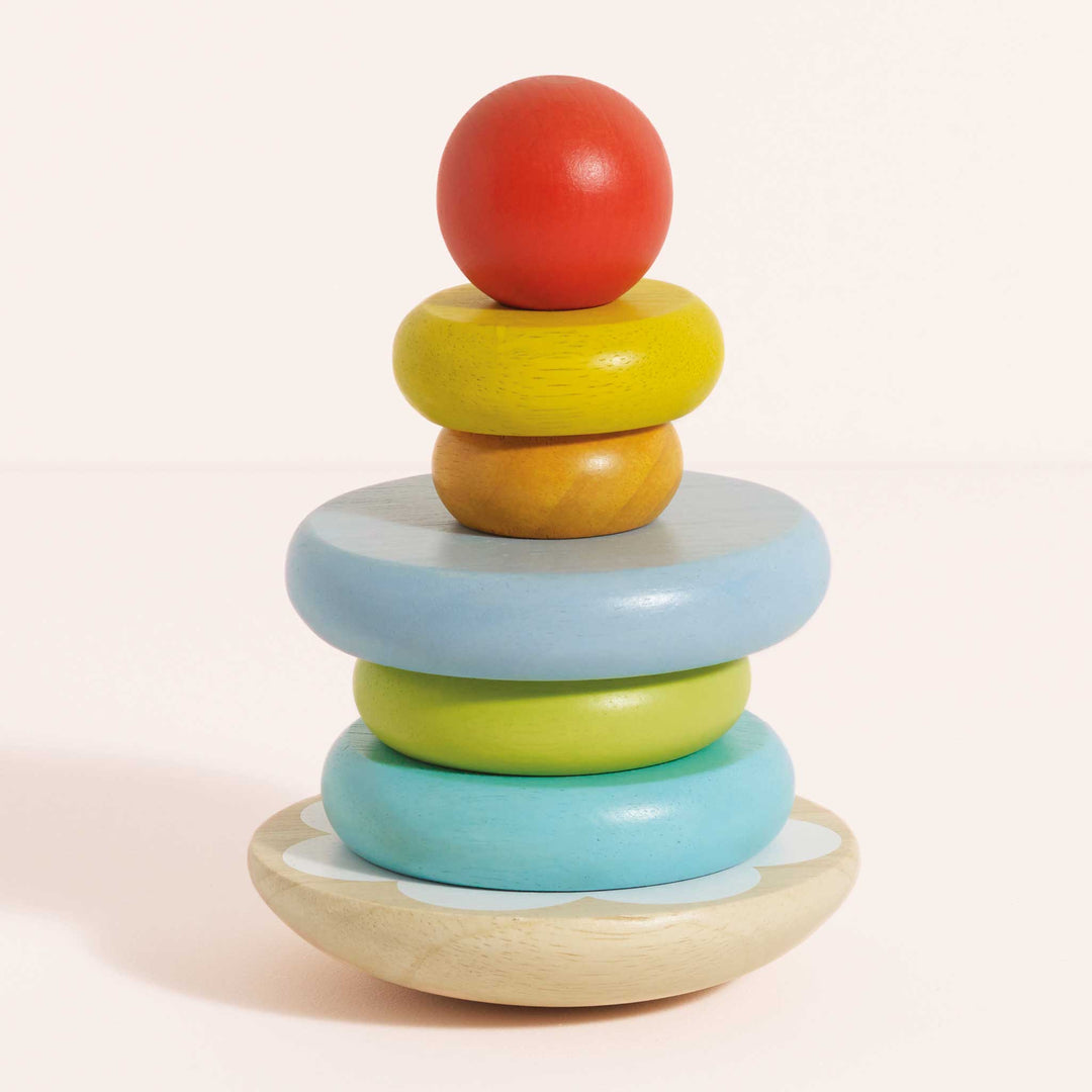 Le Toy Van Rainbow Stacking Tower