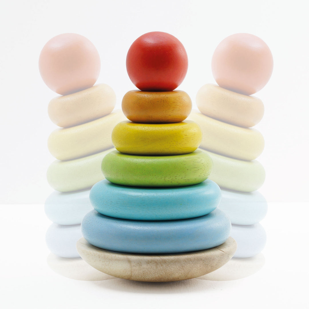 Le Toy Van Rainbow Stacking Tower