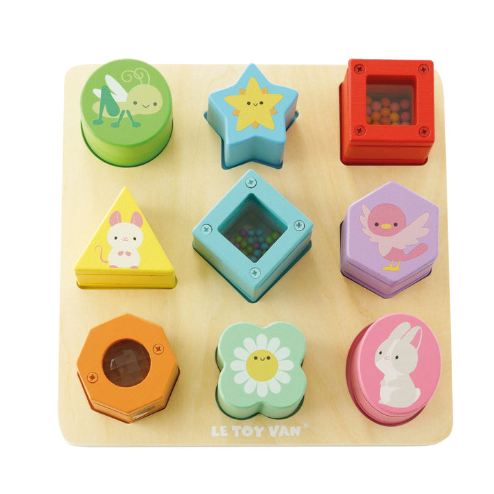 Le Toy Van Rainbow Sensory Shape Sorter