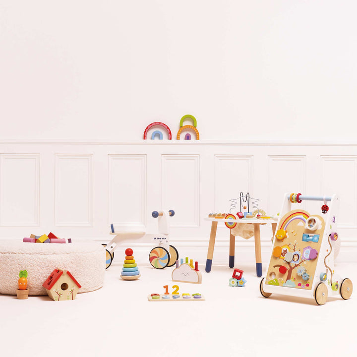 Le Toy Van Stacking Rainbow Tunnel