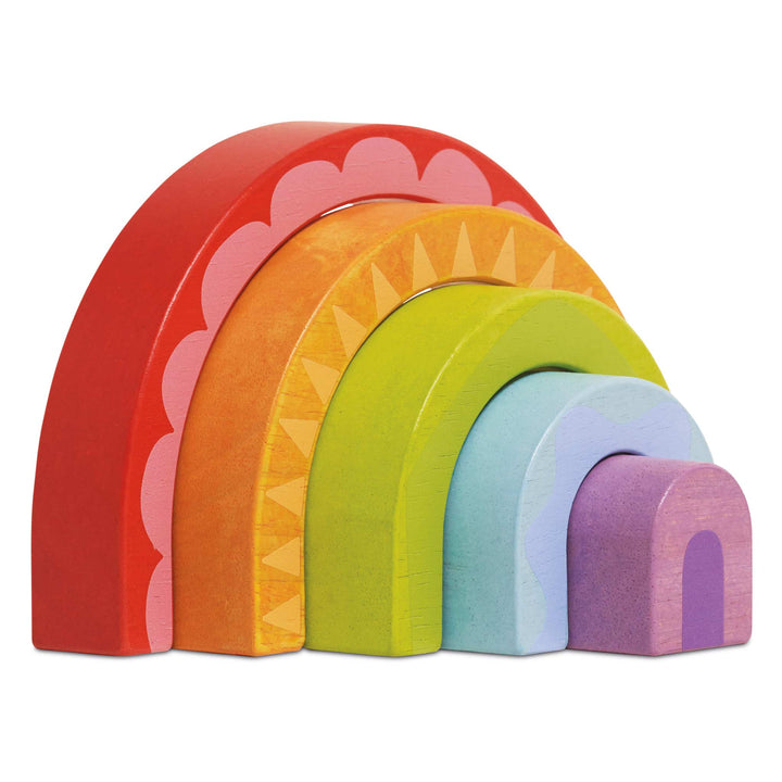 Le Toy Van Stacking Rainbow Tunnel