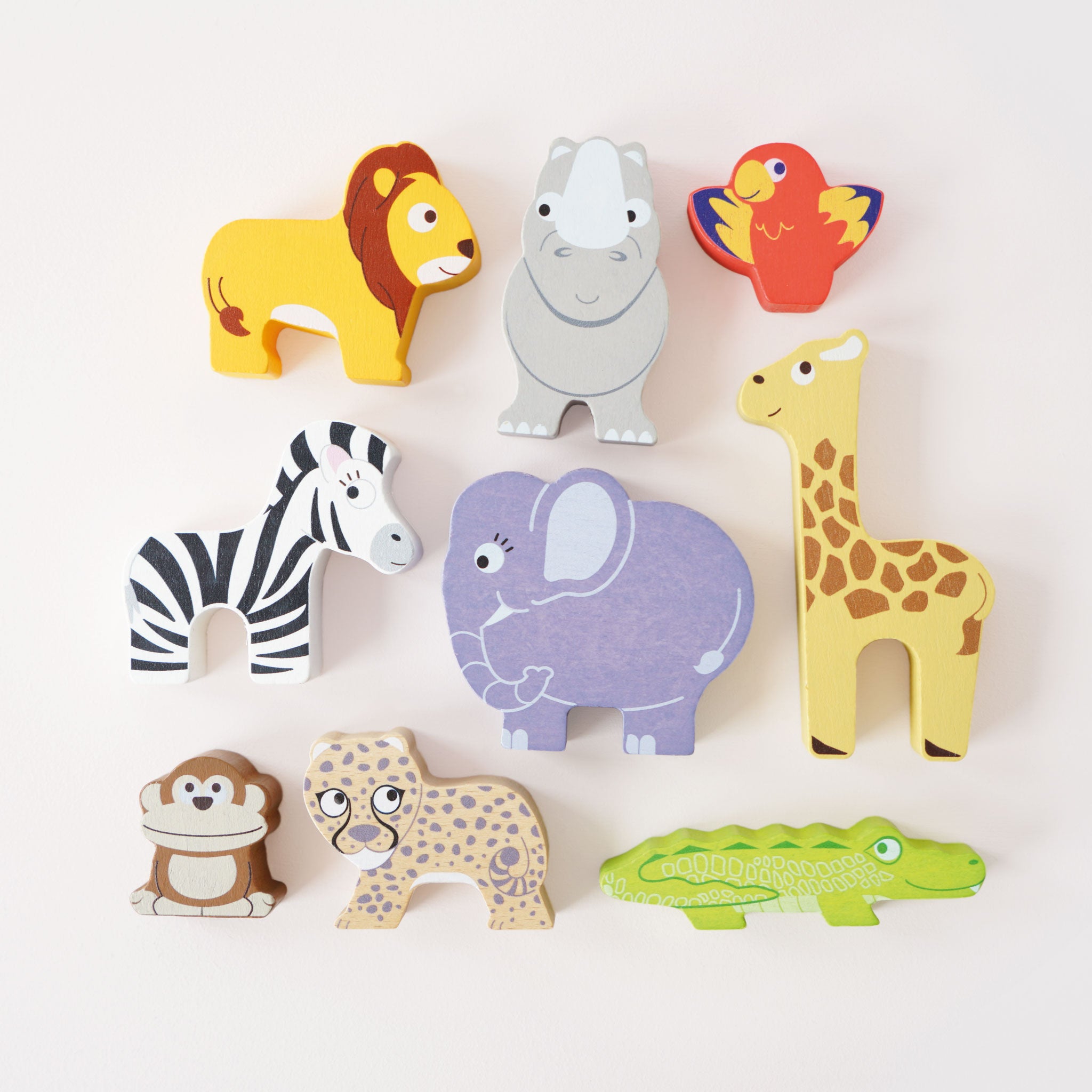 Le Toy Van Africa Stacking Animals in Bag