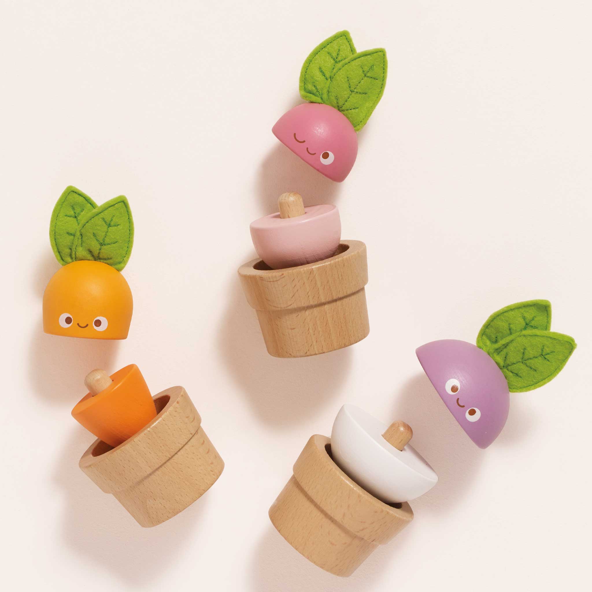 Le Toy Van Wooden Stacking Veggies