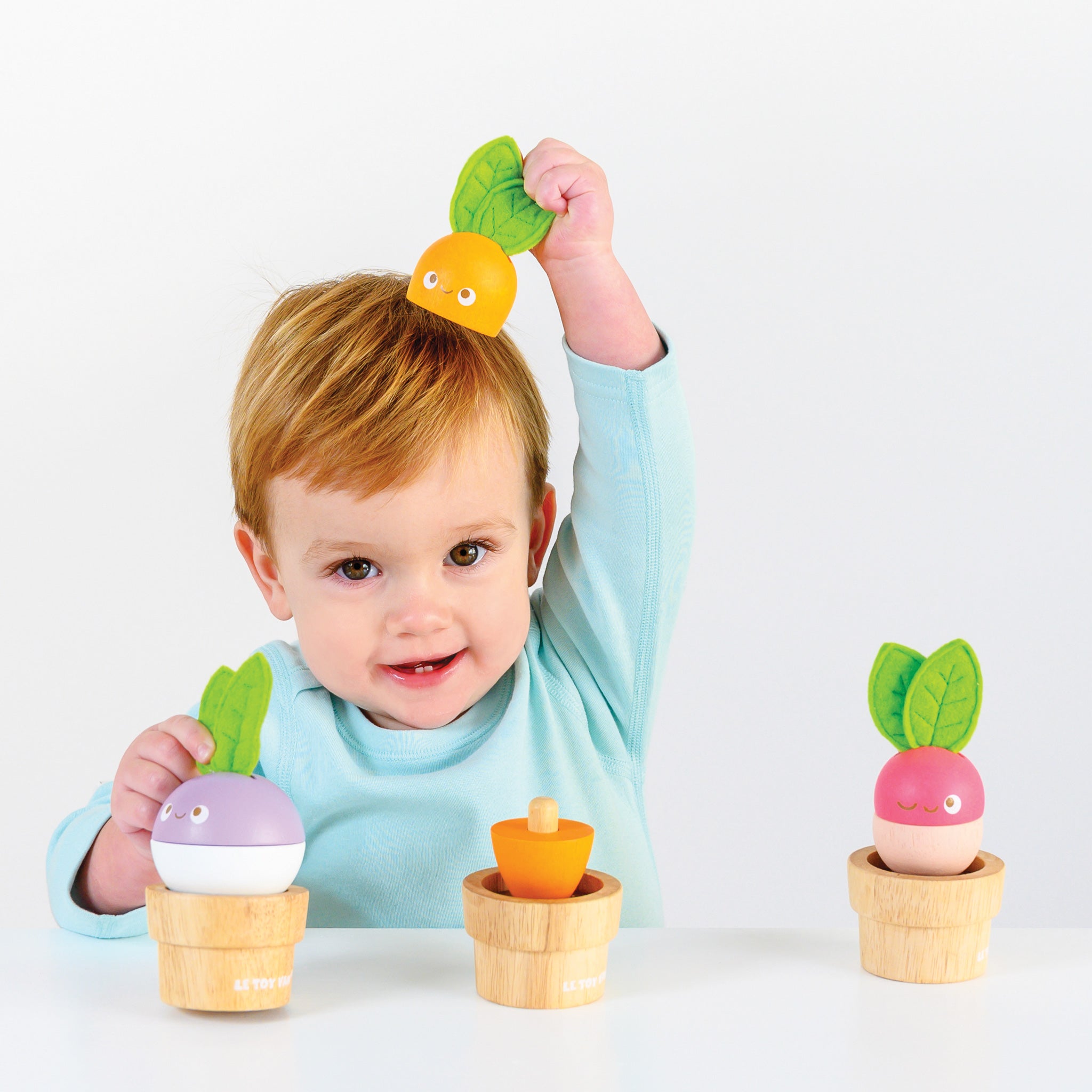 Le Toy Van Wooden Stacking Veggies