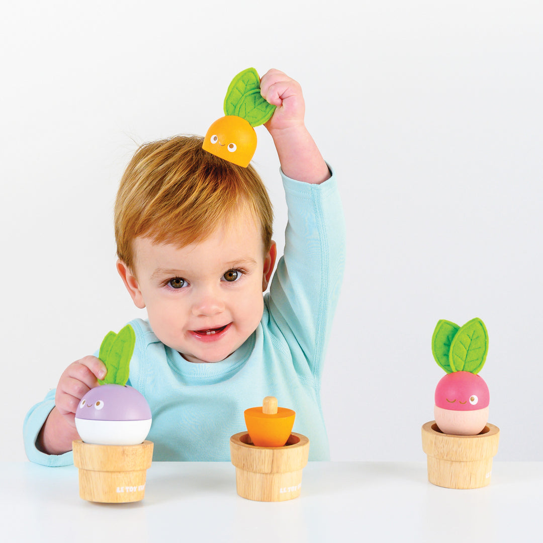 Le Toy Van Wooden Stacking Veggies